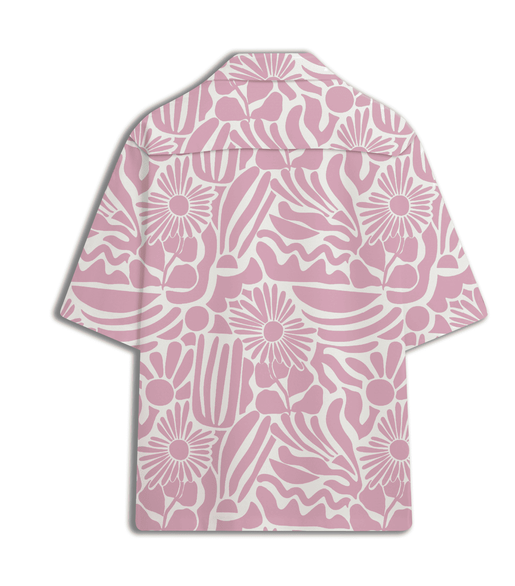 Pink Pinstripe Regular Collar Shirt